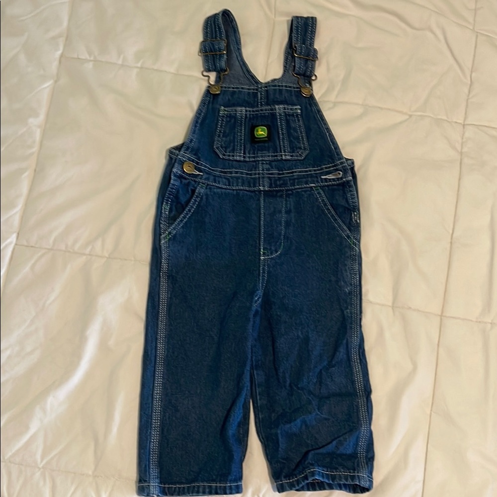 John Deere Kids Denim Overalls